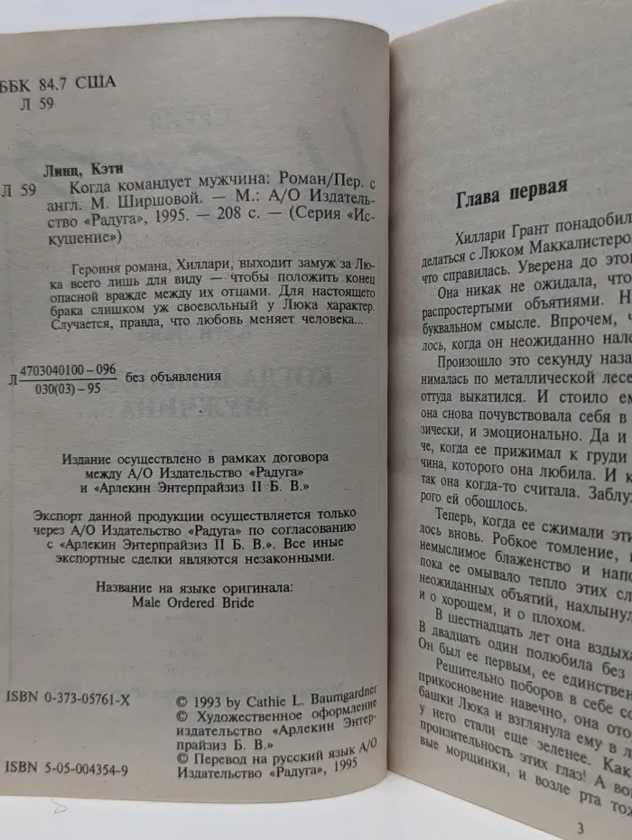Искушение. Когда командует мужчина