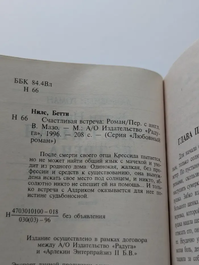 Любовный роман.Счастливая встреча