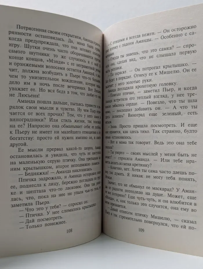Любовный роман. Столкновение характеров