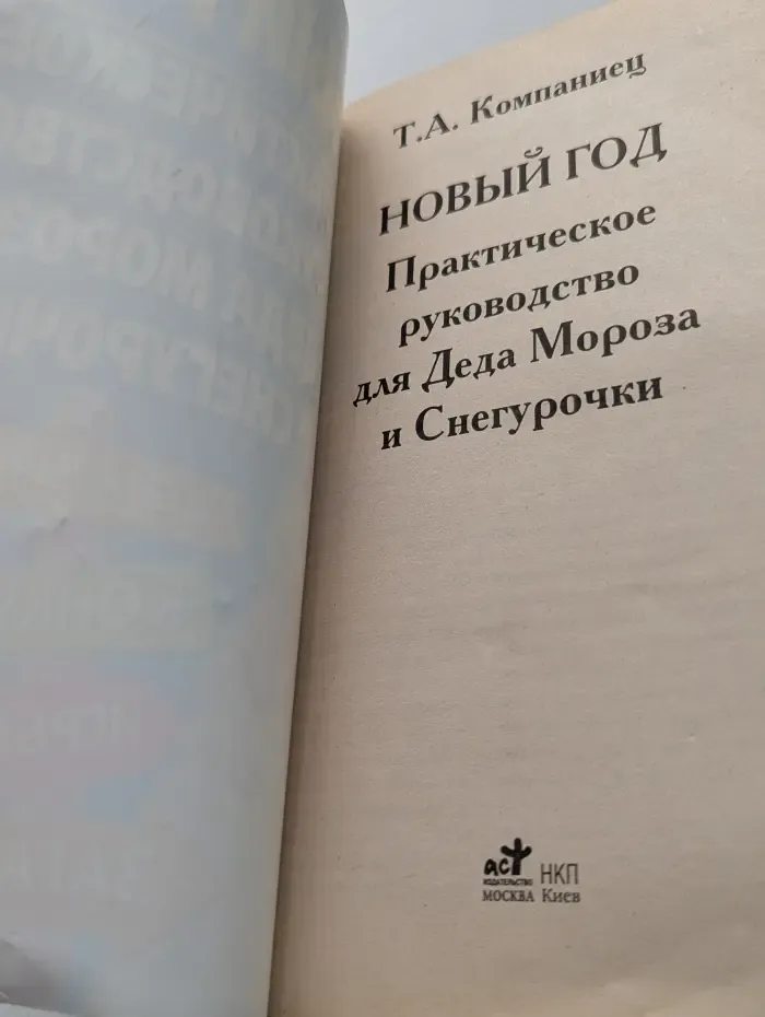 Новый год. Практическое руководство для Деда Мороза и Снегурочки