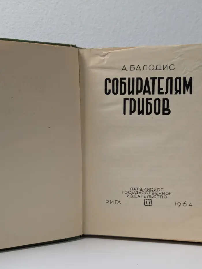 Собирателям грибов