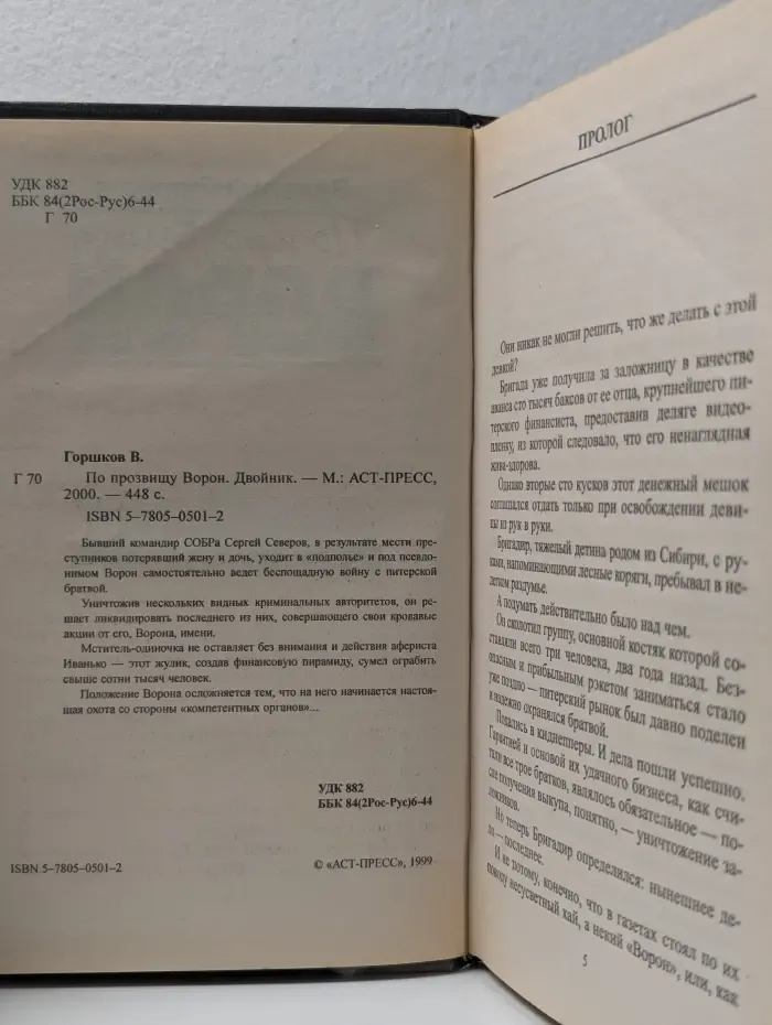 По прозвищу Ворон. Двойник