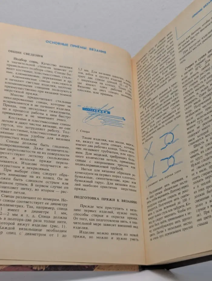 Вязание на спицах