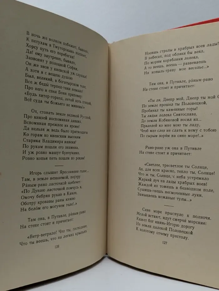 Школьная библиотека. Слово о полку Игореве