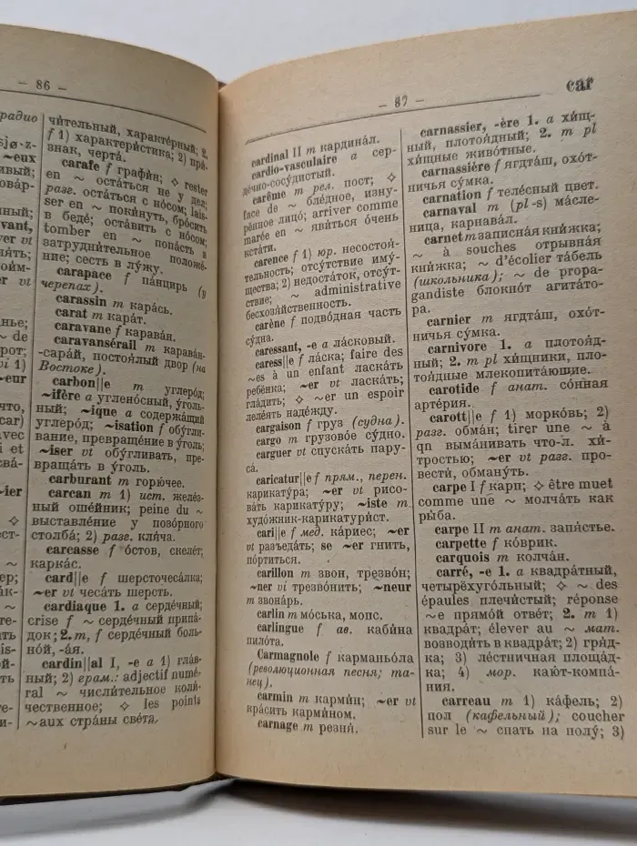 Французско-русский словарь