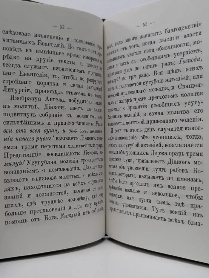 Размышления о Божественной Литургии