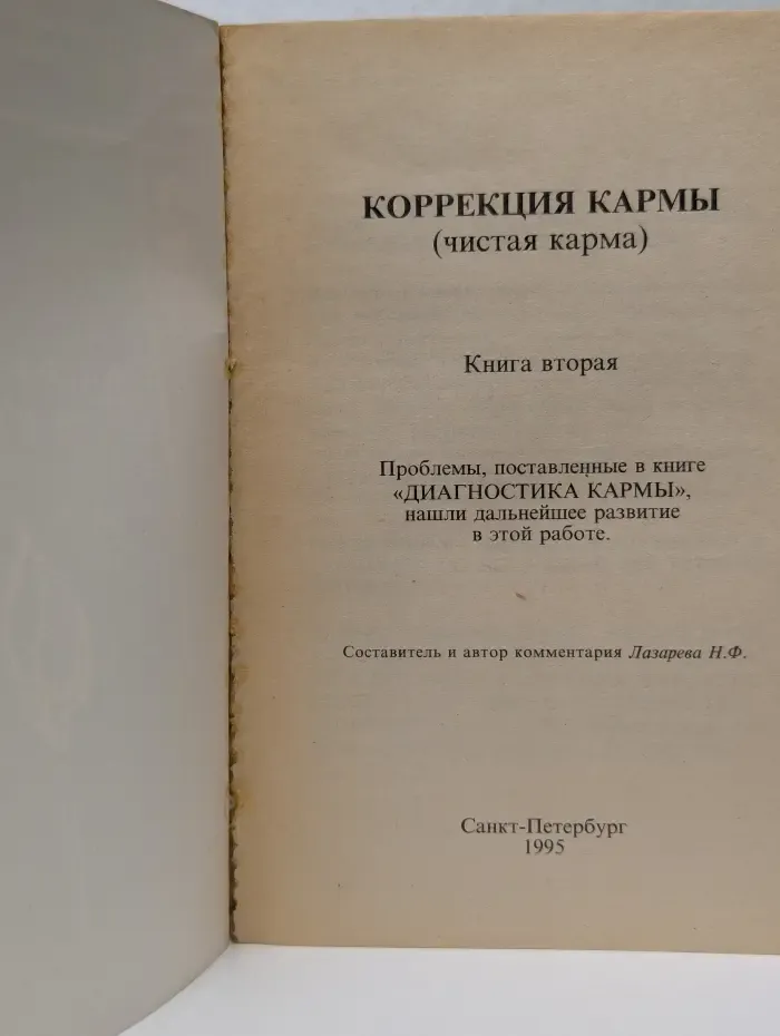Коррекция кармы. Книга 2