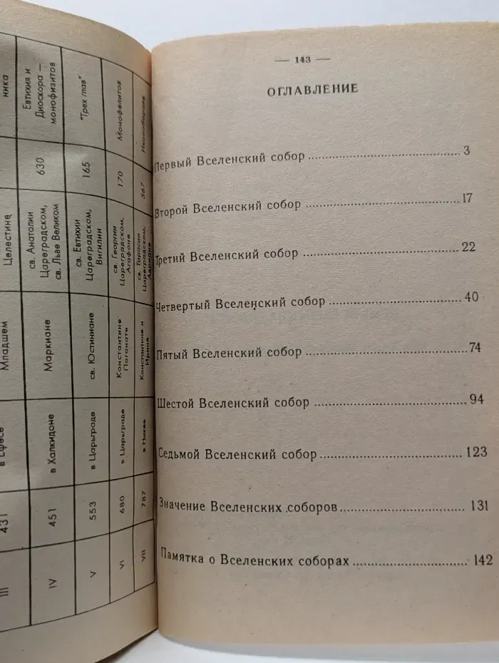 Семь Вселенских Соборов