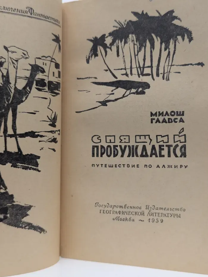 Путешествия. Приключения. Фантастика. Спящий пробуждается. Путешествие по Алжиру