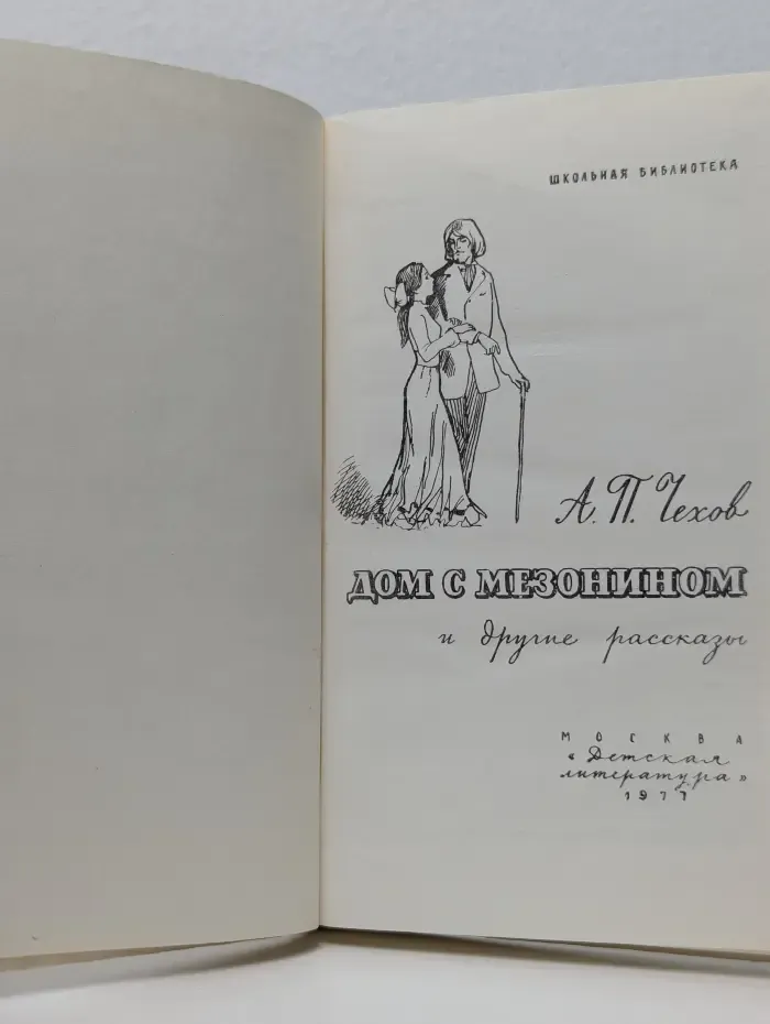 Школьная библиотека. Дом с мезонином и другие рассказы