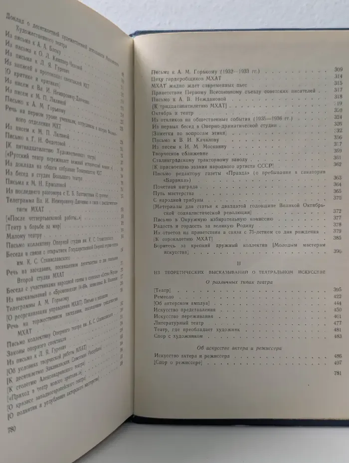 К. Станиславский. Статьи. Речи. Беседы. Письма