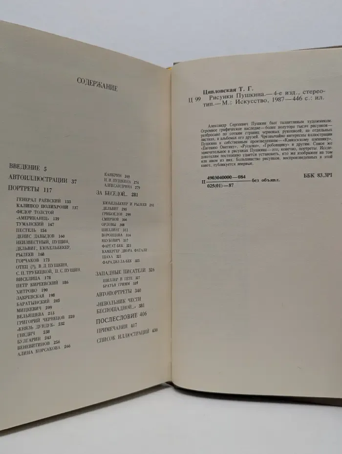 Рисунки Пушкина