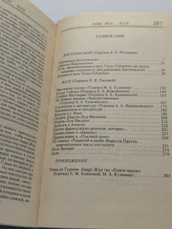 Достоевский. Эссе