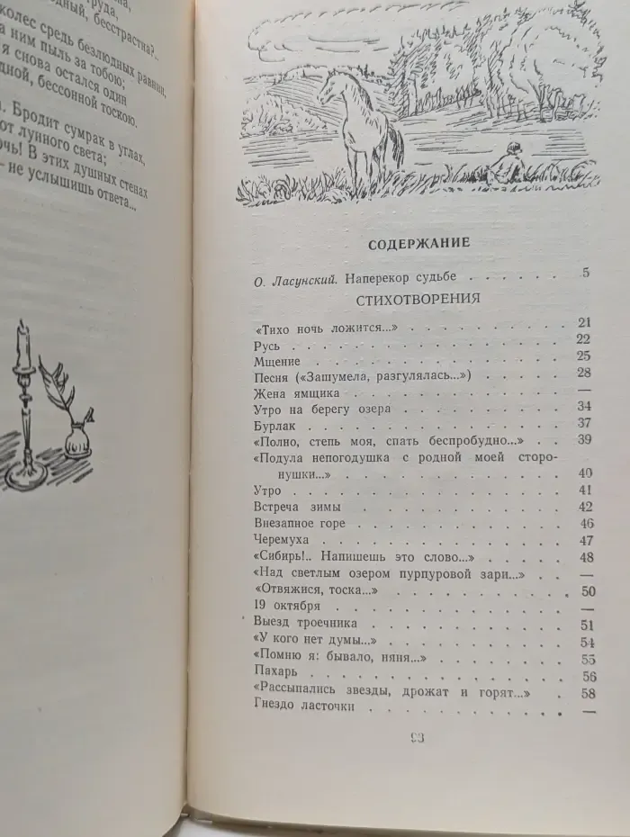 Школьная библиотека. И. С. Никитин. Стихотворения