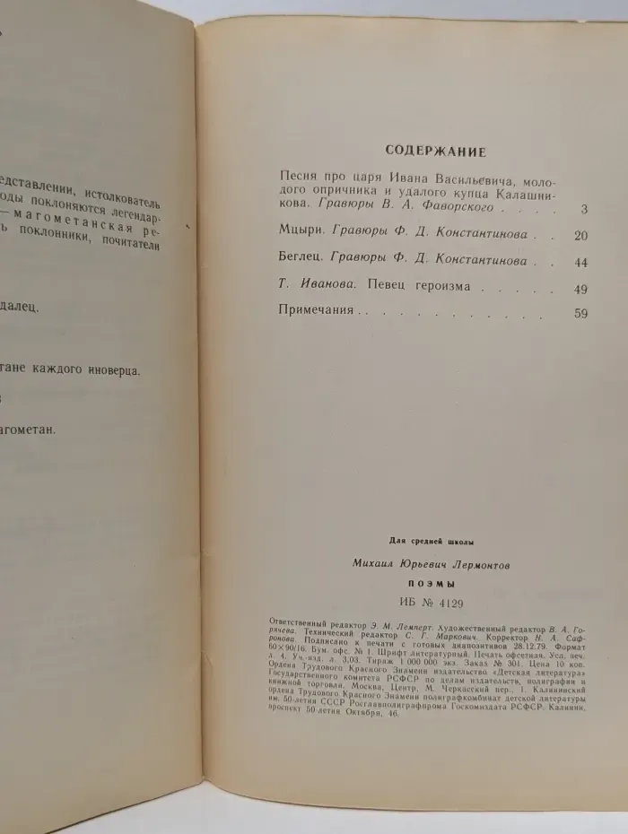 Школьная библиотека. Поэмы
