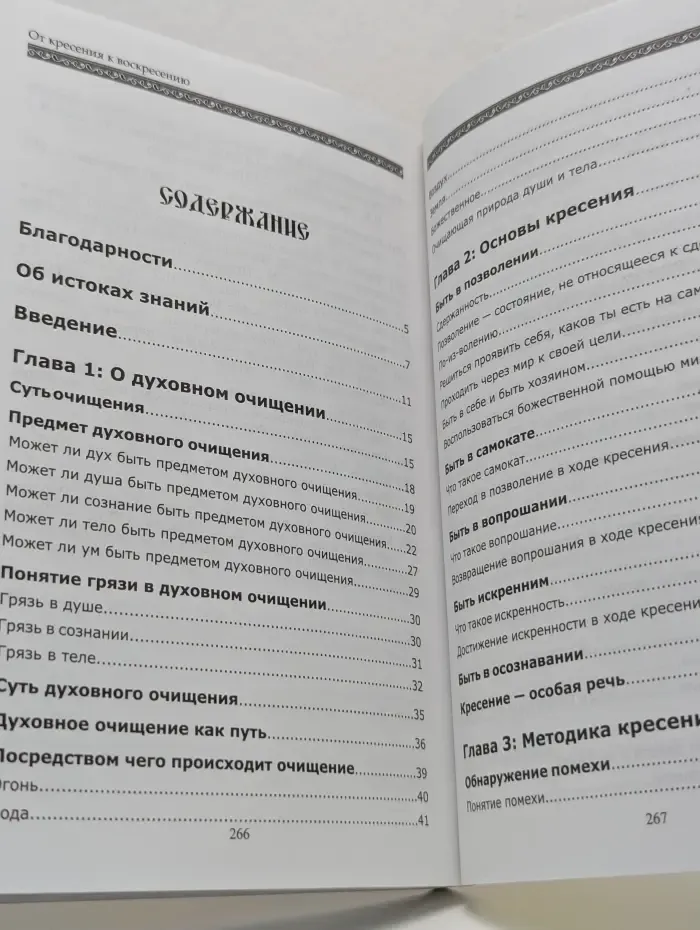 Практика духовного очищения. От кресения к воскресению