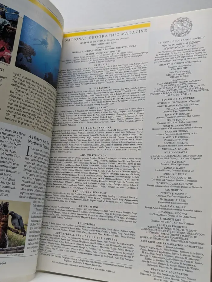 National Geographic. Выпуск № 8/1994