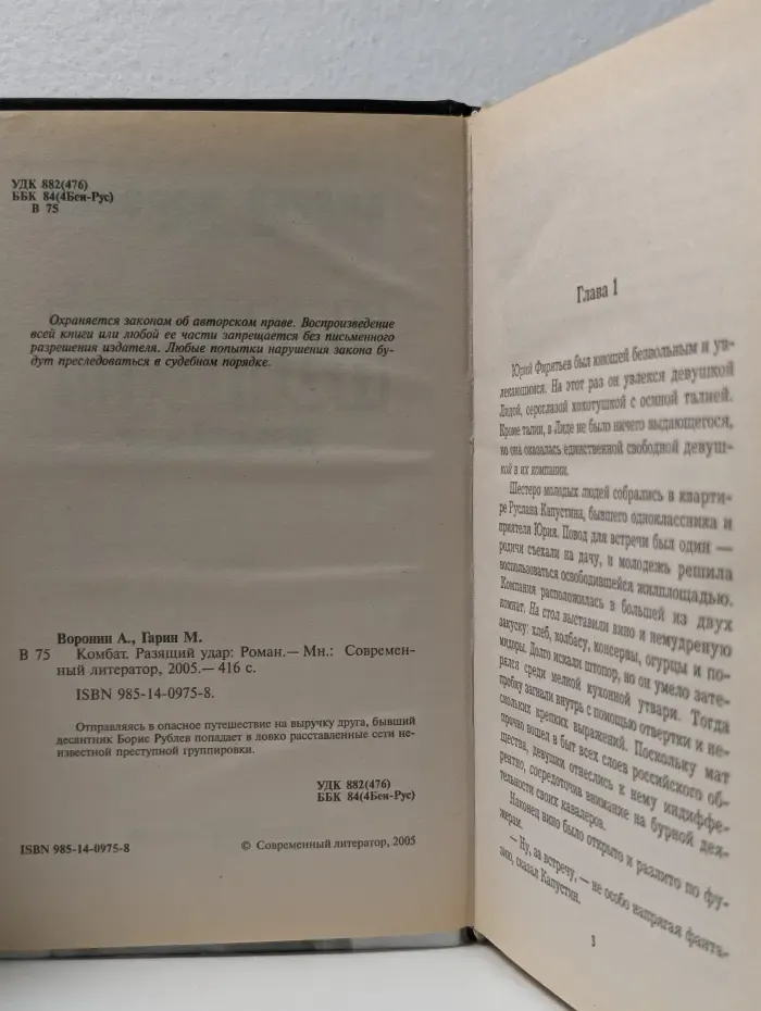 Комбат. Разящий удар