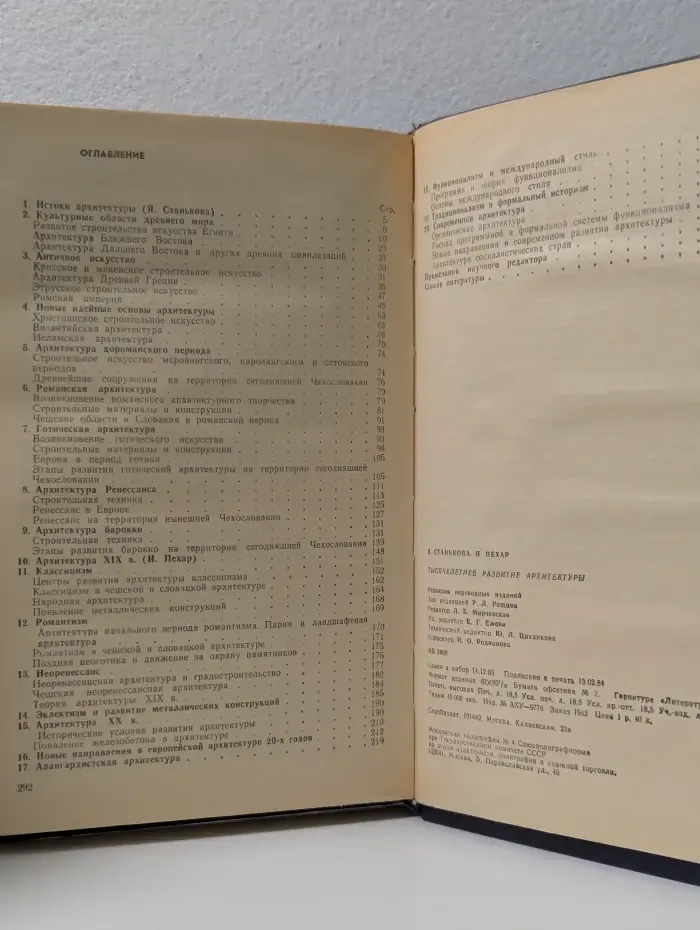 Тысячелетнее развитие архитектуры