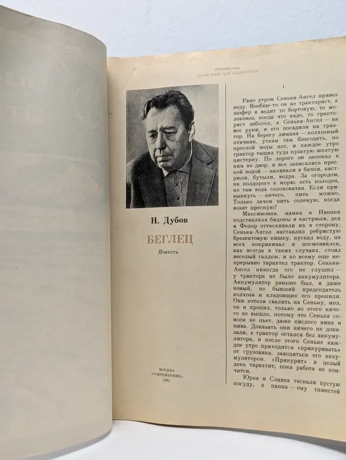 Отрочество. Серия книг для подростков. Беглец