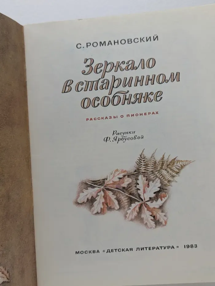 Зеркало в старинном особняке