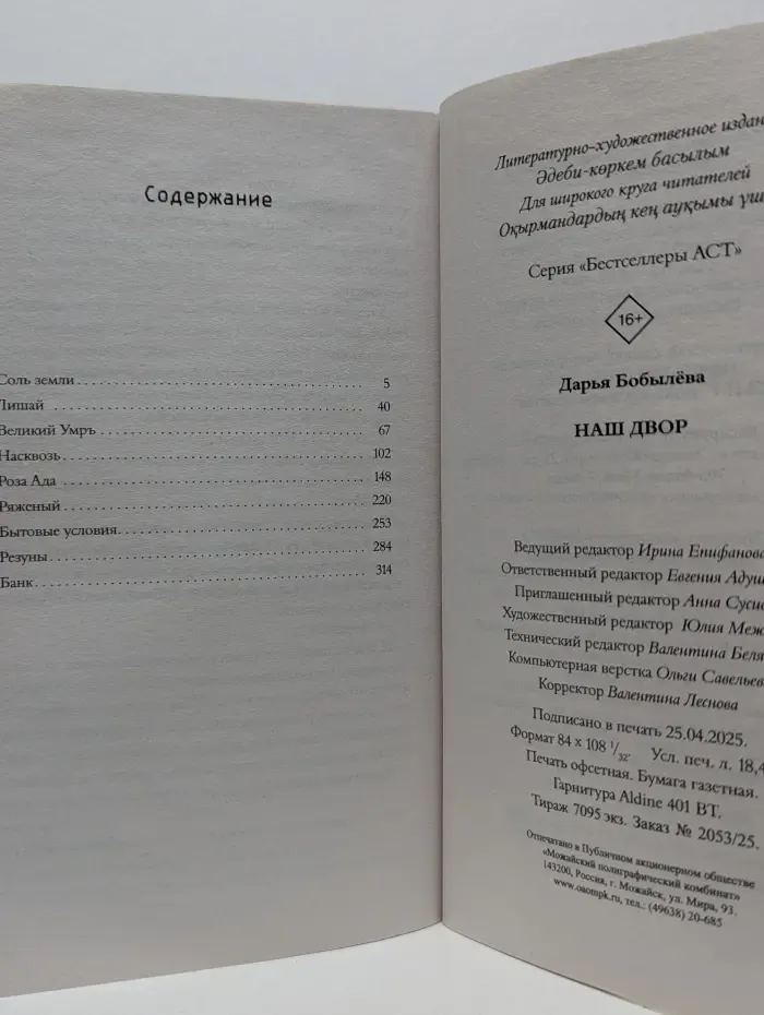 Бестселлеры АСТ. Наш двор
