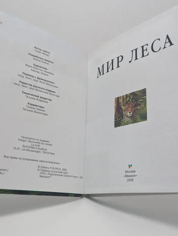 Детская энциклопедия Махаон. Мир леса