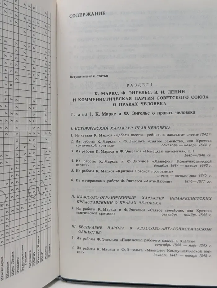 СССР и международное сотрудничество в области прав человека. Документы и материалы