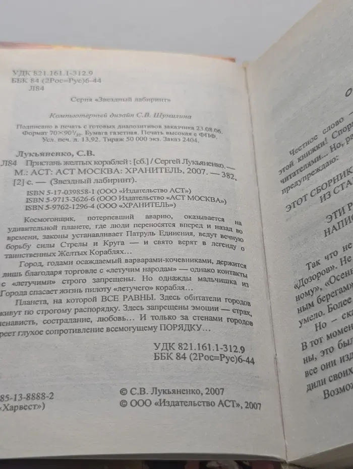 Звездный лабиринт. Пристань желтых кораблей