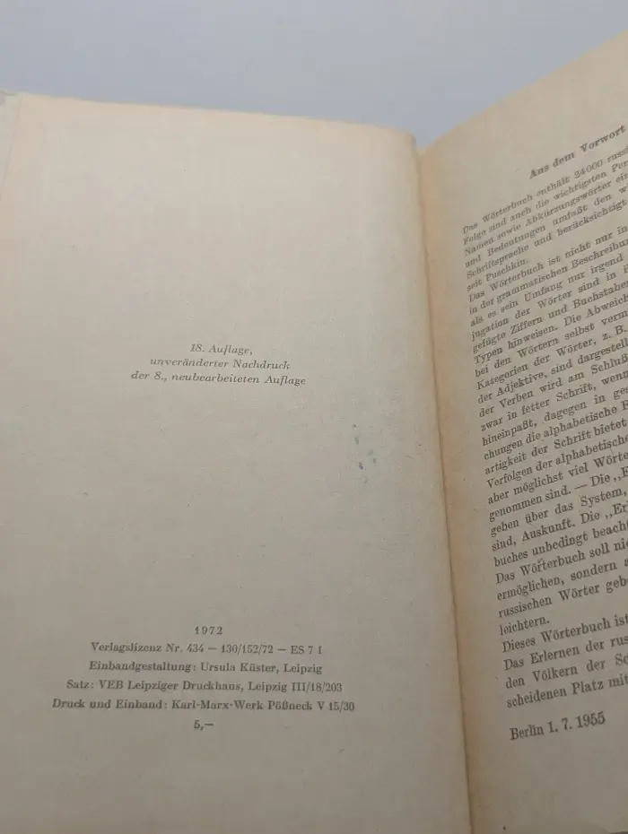 Worterbuch Russisch Deutsch. Bielfeldt
