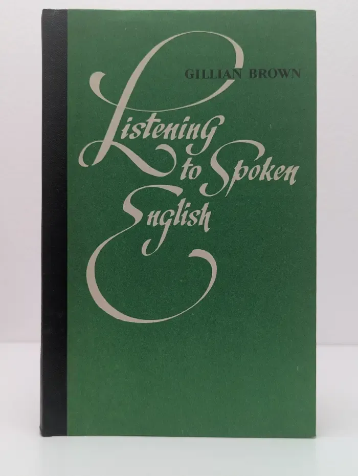 Listening to Spoken English. Восприятие английской речи на слух
