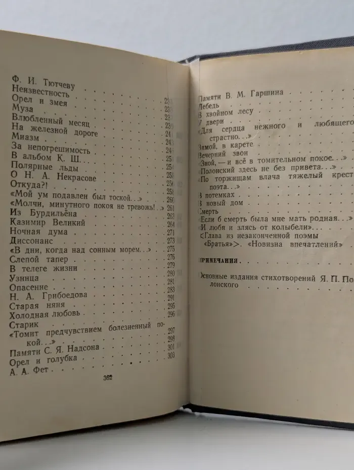 Библиотека поэта. Я. П. Полонский. Стихотворения