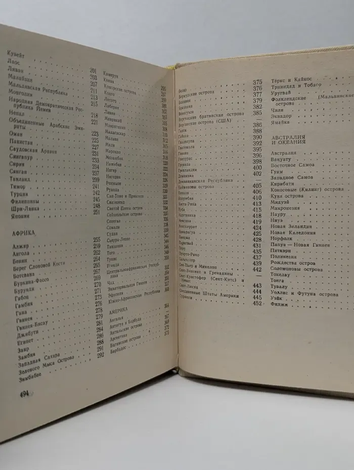 Страны мира. Краткий политически-экономический справочник. 1984
