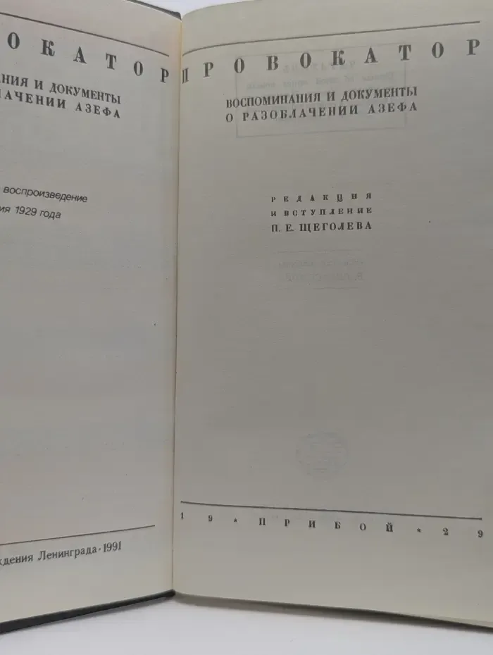 Провокатор. Правда о революционном терроре в России