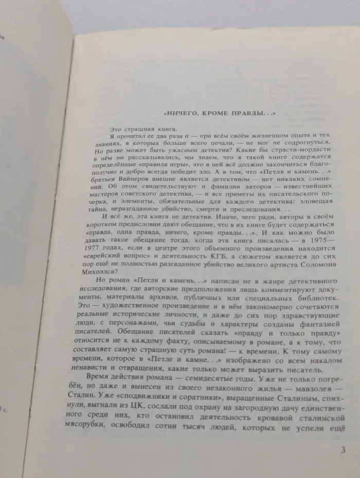 Петля и камень в зеленой траве