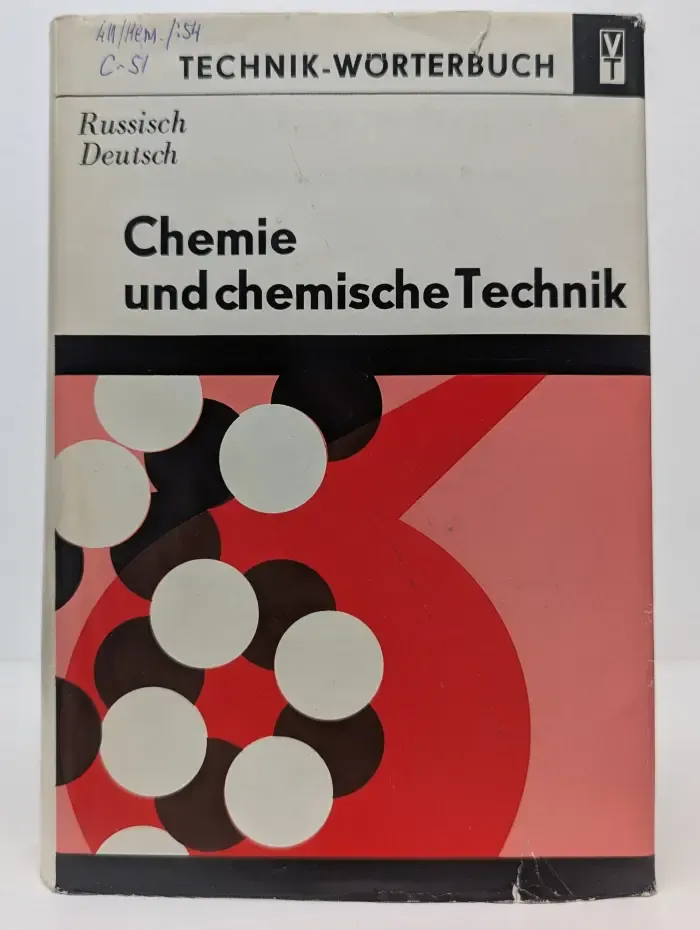 Technik-Wörterbuch Chemie und chemische Technik