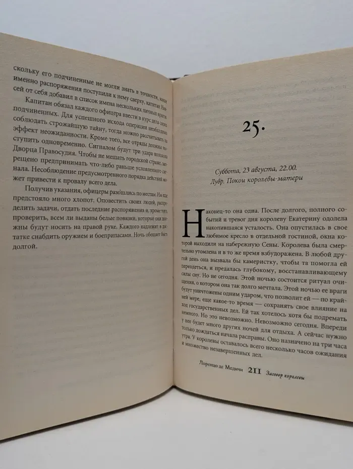 История в романе. Заговор королевы