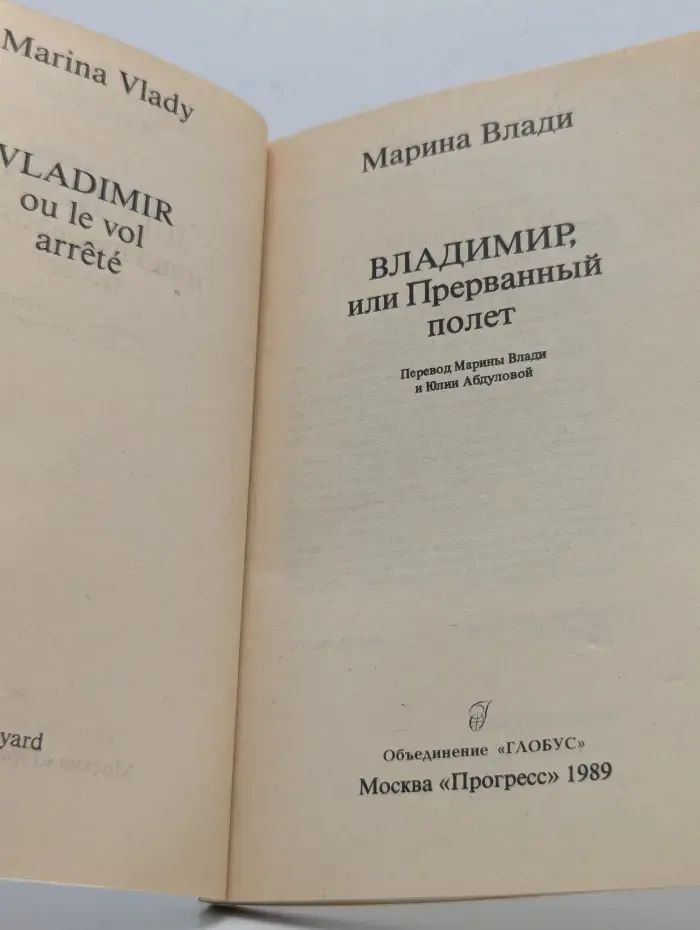 Владимир, или Прерванный полет