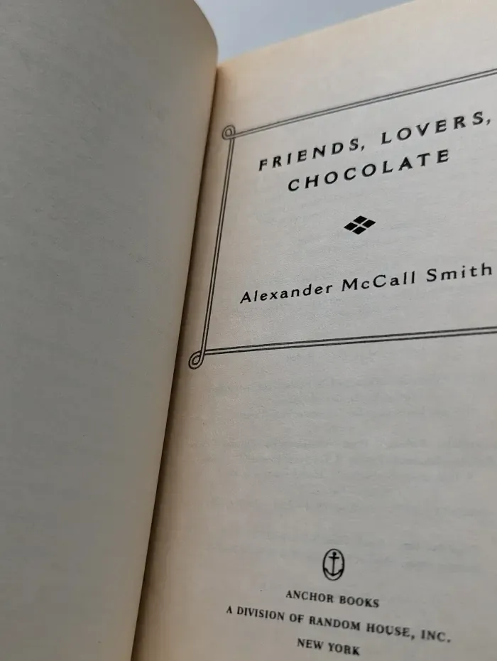 Friends, Lovers, Chocolate