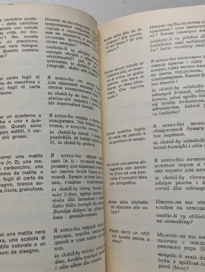 Parlo Russo. Manuale di conversazione con pronuncia figurata