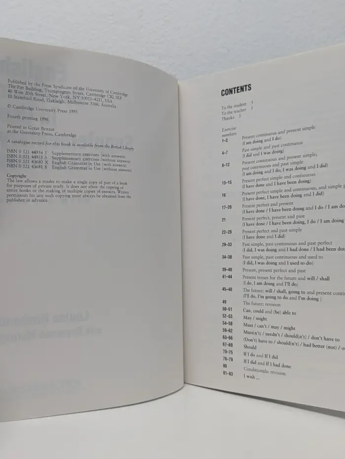 English Grammar in Use Supplementary Exercises with Answers