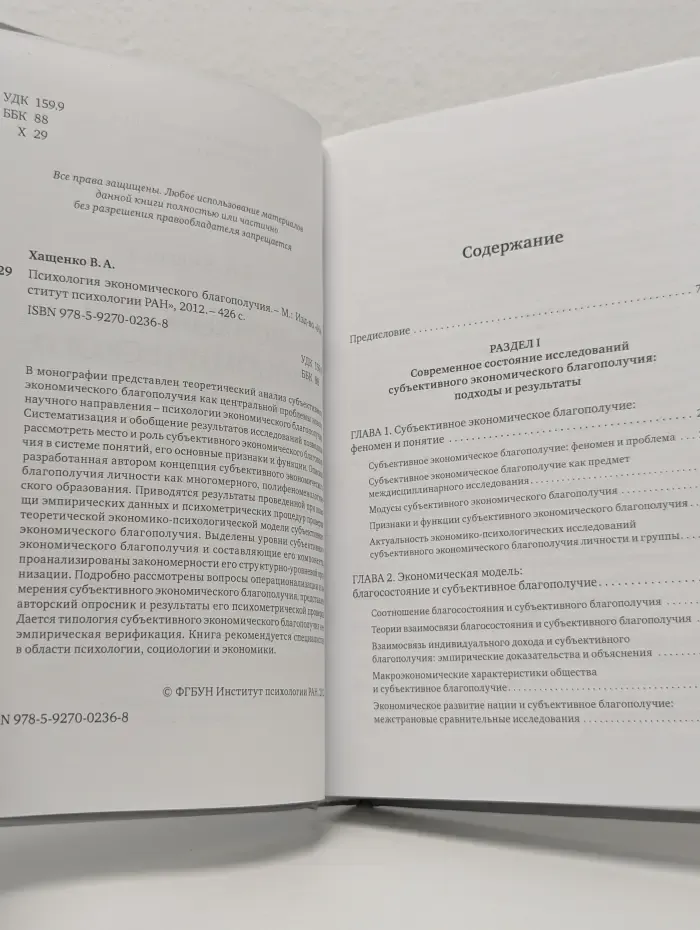 Психология экономического благополучия