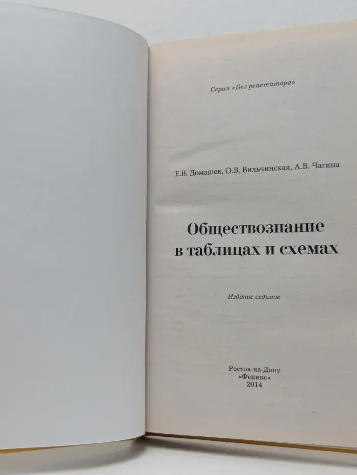 Без репетитора. Обществознание в таблицах и схемах
