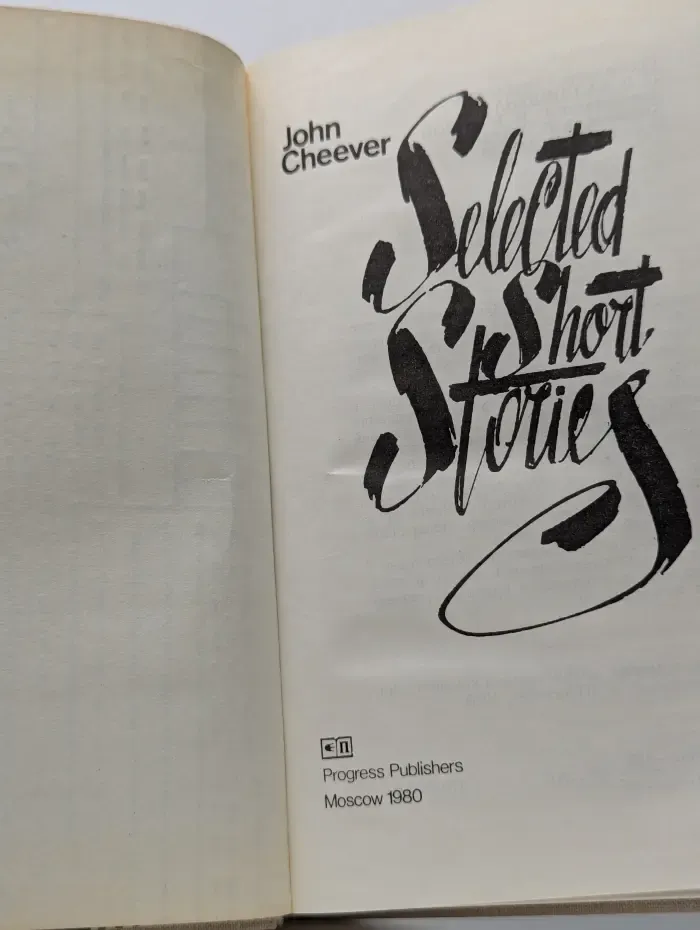 John Cheever. Selected Short Stories