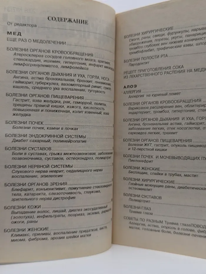Библиотечка ЗОЖ. Предупреждение Плюс. Выпуск № 7/2005. Мед и Алоэ