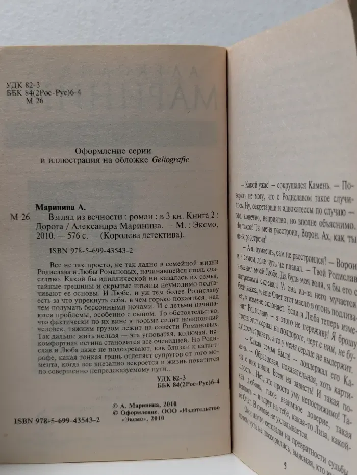 Взгляд из вечности. В 3 книгах. Книга 2. Дорога