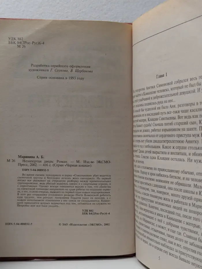Черная кошка. Незапертая дверь
