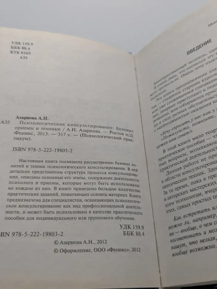 Психологический практикум. Психологическое консультирование. Базовые приемы и техники
