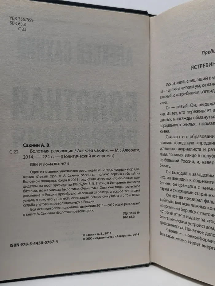 Политический компромат. Болотная революция
