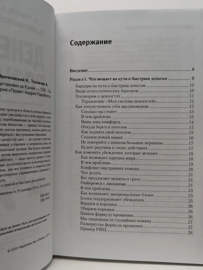 Проект Андрея Парабеллума и Николая Мрочковского. Денежное сознание. Меняем установки за 9 дней